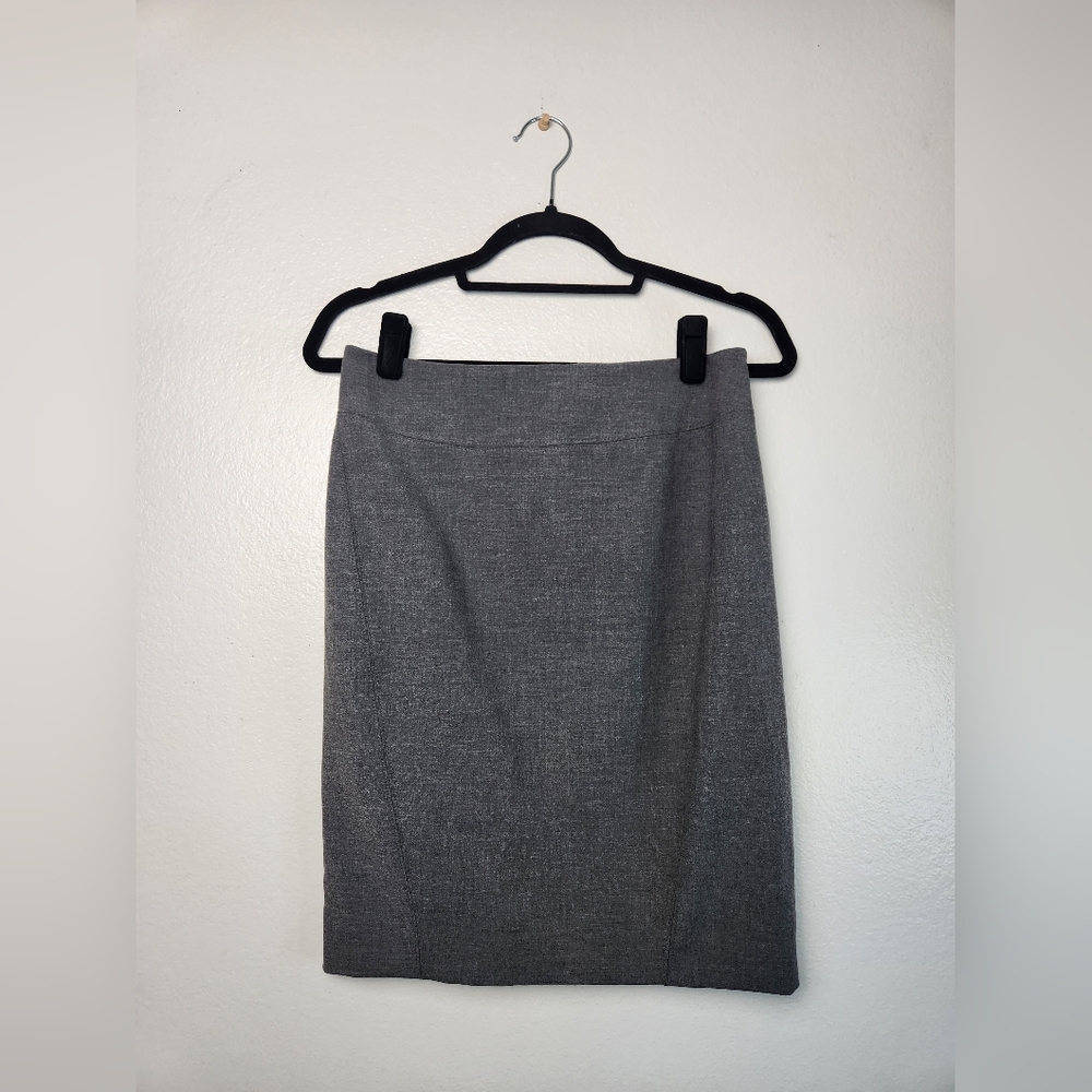 Ann Taylor Loft Women's Gray Pencil Skirt